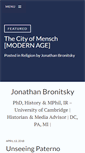 Mobile Screenshot of jbronitsky.com