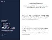 Tablet Screenshot of jbronitsky.com